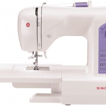 Máquina de Costura Starlet 6680 (Branco/Roxo) - SINGER
