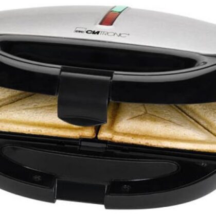 Sandwicheira 3 em 1 (Waffles + Grill) 800W Inox - CLATRONIC