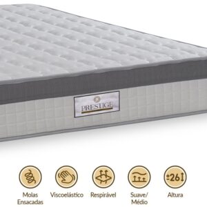 Colch?o Viscoel?stico Suite (183 x 98cm) - PRESTIGE