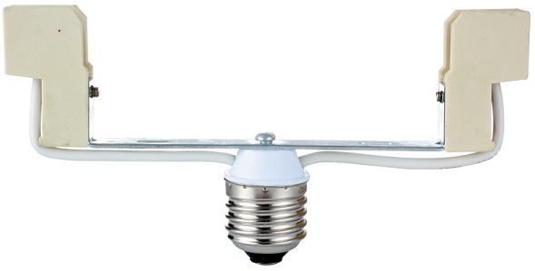 Suporte Adaptador Lampada E27 - R7s (118mm)