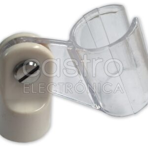 Suporte p/ Microfone Universal (Bege/Transparente)