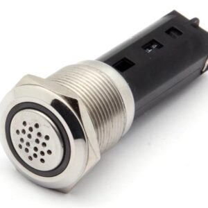 Besouro em A?o Inoxid?vel p/ Painel, 19mm - VELLEMAN
