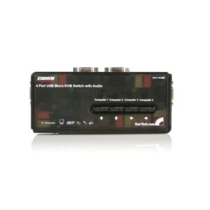 Switch KVM VGA Preto (2048x1536) - STARTECH