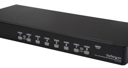 Switch SV831DUSBUK KVM VGA Preto (1920x1440) - STARTECH