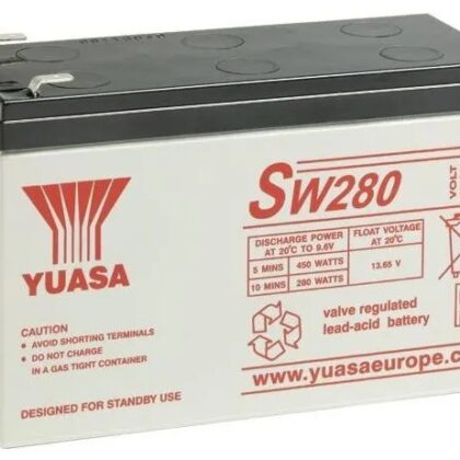 Bateria Chumbo AGM 12V 7,8Ah (151 x 94 x 65 mm) - YUASA