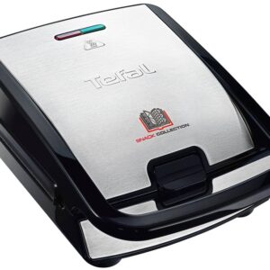 Sanduicheira Multifunções SW 854D 700W (Inox/Preto) - TEFAL