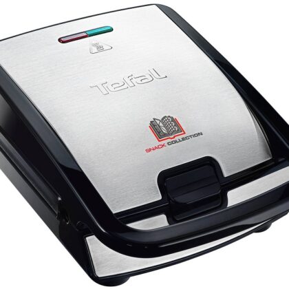 Sanduicheira Multifunções SW 854D 700W (Inox/Preto) - TEFAL