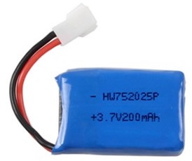 Bateria 3,7V 200mAh Li-PO SYM0X13