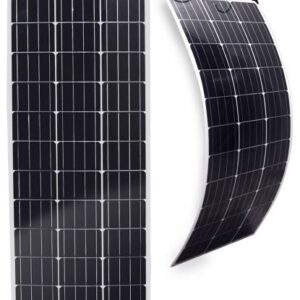 Painel Fotovoltaico Silicio Monocristalino 200W (Flexível)