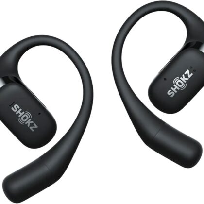 Auriculares OpenFit Bluetooth (Preto) - SHOKZ