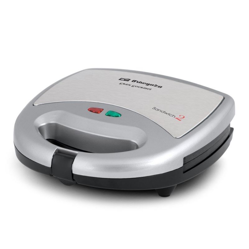 Sanduicheira Orbegozo SW 6000 800W para 2 sandwiches