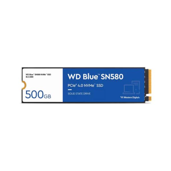 Disco SSD Western Digital WD Blue SN580 500GB M.2 2280 PCIe