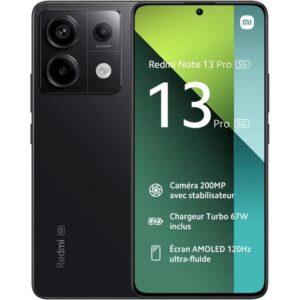 Smartphone Xiaomi Redmi Note 13 Pro NFC 6.67" 12Gb 512Gb 5G Preto