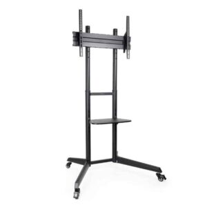 Suporte chão Tooq Free Standing 23" a 55" Preto