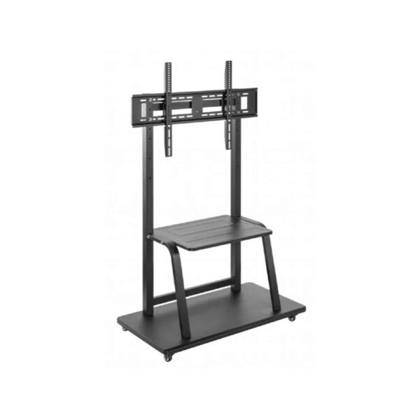 Suporte de Pé Gembird para TV com Rodas e Prateleira suporta 37" a 100"