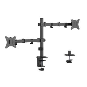 Suporte Parede Gembird Ajustável e extensivel para 2 Monitores até 32" 8Kg