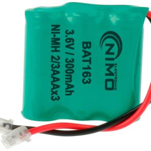 Pilha Acumuladora Ni-Mh 2/3AAA x 3 3,6V 300mAh