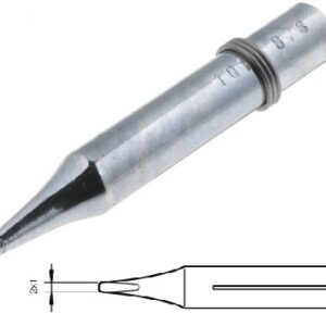 Ponteira 2x1mm p/ Ferros de Soldar JBC