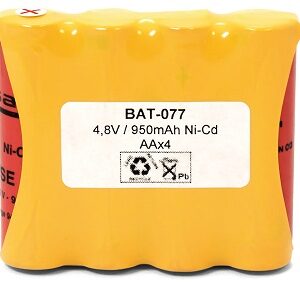 Pack Bateria Ni-Cd 950mAh 4,8V - SAFT