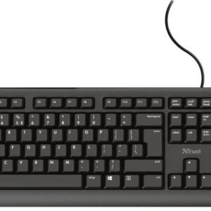 Teclado USB Primo c/ Fios (Preto) - TRUST