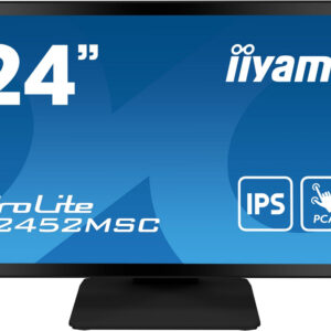Monitor ProLite IPS 23.8 T2452MSC-B1 Full HD LCD (Touch) - IIYAMA