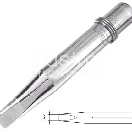 Ponteira 6x2mm p/ Ferro de Soldar 65S JBC