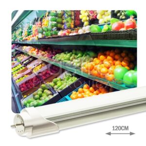 Tubo de LEDs T8 Opalino 1,20 mts 220V 18W Green (p/ Vegetais) 1700Lm