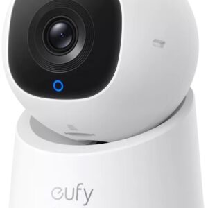 C?mara de Vigil?ncia IP C220 Pan/Tilt 2K 360? (Branco) - EUFY