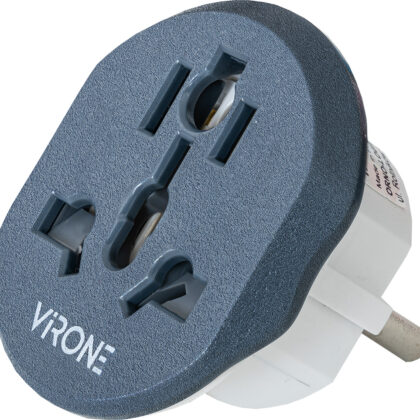 Ficha Adaptadora Universal de Viagem EURO p/ Fichas Diversos Países - VIRONE