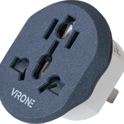 Ficha Adaptadora Universal de Viagem USA p/ Fichas Diversos Países - VIRONE