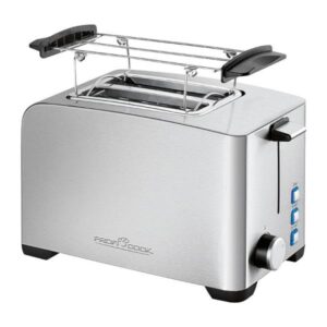 Torradeira Compacta TA 1082 (Inox) - PROFICOOK