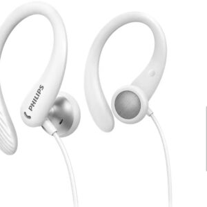 Auriculares TAA1105WT/00 Desportivos c/ Microfone (Branco) - PHILIPS