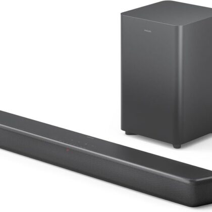 Soundbar + Subwoofer TAB5309/10 120W Bluetooth (Cinzento) - PHILIPS