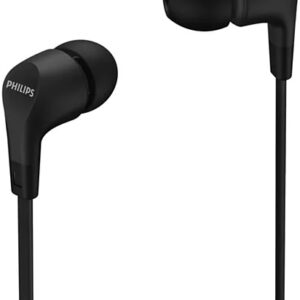 Auriculares TAE1105BK/00 In-Ear c/ Microfone (Preto) - PHILIPS