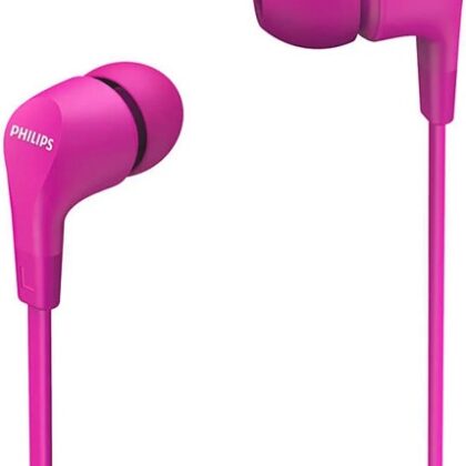 Auriculares TAE1105PK/00 In-Ear c/ Microfone (Rosa) - PHILIPS