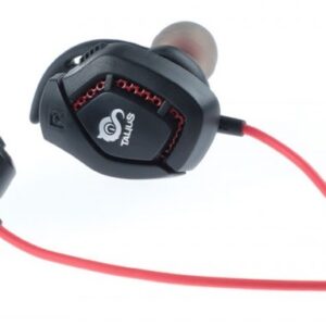 Auriculares REX Gaming (Preto / Vermelho) - TALIUS