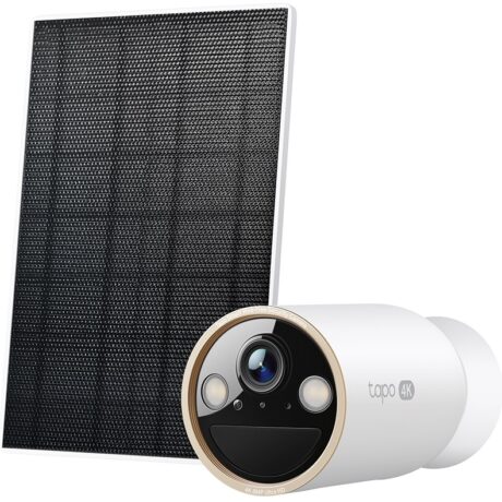 Câmara de Vigilância IP Tapo C460 KIT 4K 8MP WiFi c/ Painel Solar Tapo A201 - TP-LINK