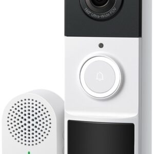 Video Porteiro Inteligente Tapo D210 2K 3MP IP65 Wi-Fi (Branco/Preto) - TP-LINK