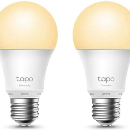 Pack 2x Lâmpadas Smart Light Bulb Tapo L510E E27 Wi-Fi 8.7W 2700K - TP-LINK