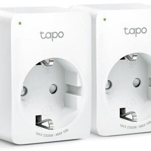 Pack 2x Tomadas Tapo P100 Mini Smart WiFi / Bluetooth 2300W - TP-LINK
