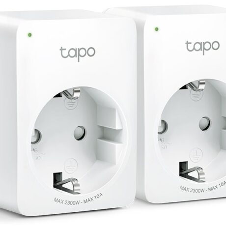 Pack 2x Tomadas Tapo P100 Mini Smart WiFi / Bluetooth 2300W - TP-LINK
