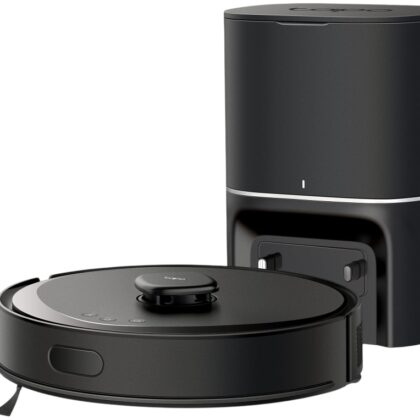 Aspirador Robot Tapo RV30 Max Plus 3L + Estação Auto-Esvaziamento (Preto) - TP-LINK