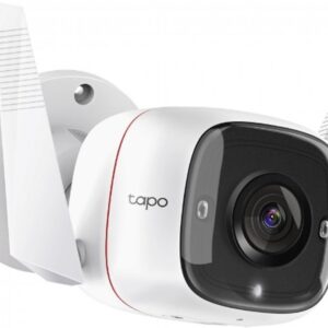C?mara de Vigil?ncia IP Tapo TC65 3MP Outdoor IP66 Security Wi-Fi - TP-LINK