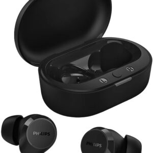 Auriculares Bluetooth True Wireless Stereo TAT1209BK/00 (Preto) - PHILIPS