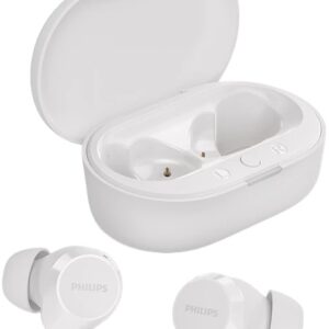 Auriculares Bluetooth True Wireless Stereo TAT1209WT/00 (Branco) - PHILIPS