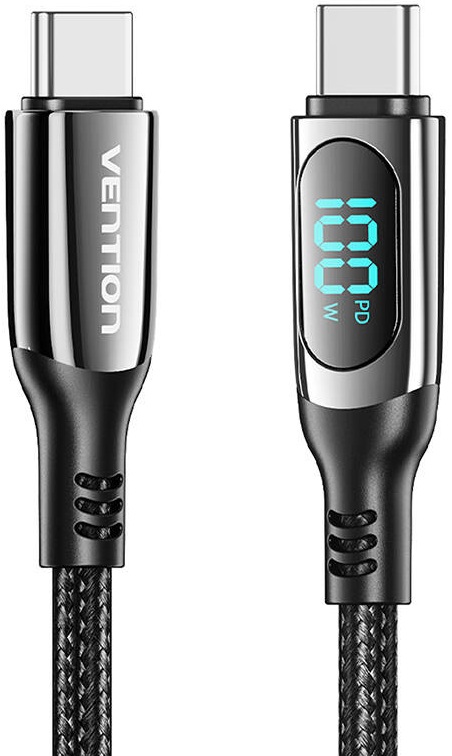 Cabo USB-C Macho - Cabo USB-C Macho 100W (1,2mts) - VENTION