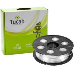 Filamento de Impress?o 3D em PETG 2,85mm 1Kg (Branco) - TUCAB