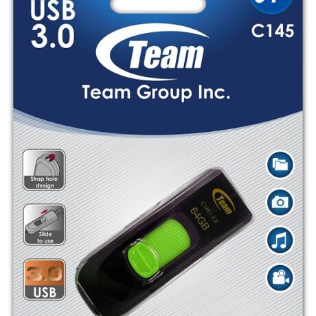 Pen Drive C145 64GB USB Type-A 3.2 Gen 1 - TEAM GROUP