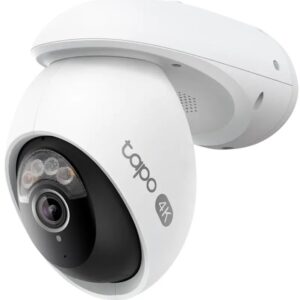 Câmara de Vigilância IP Tapo TC46 Wi-Fi 4K Outdoor IP66 Pan/Tilt (Branco) - TP-LINK