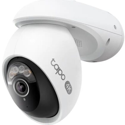 Câmara de Vigilância IP Tapo TC46 Wi-Fi 4K Outdoor IP66 Pan/Tilt (Branco) - TP-LINK
